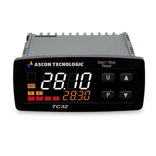 デジタル指示調節計 - TC32 - ASCON TECNOLOGIC - パワー / 時間 / パネル取り付け