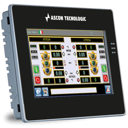 抵抗タッチスクリーン端末 - PM 76 - ASCON TECNOLOGIC - パネル設置用 / 800 x 480 / ARM Cortex