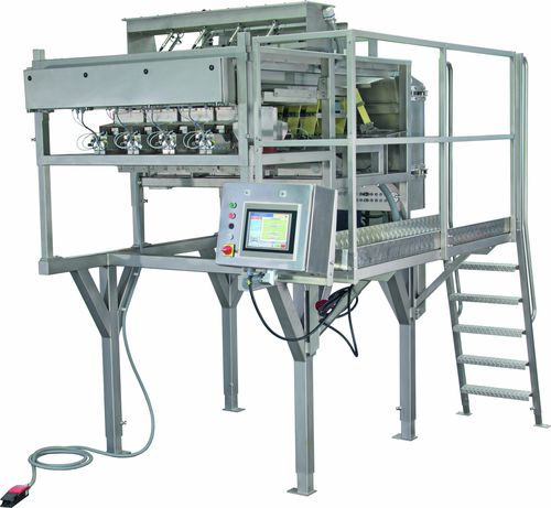 連続計量機 - AVN 114-CW10EVTK - Affeldt Maschinenbau GmbH - 食品産業用 / 生鮮品用 / 振動フィーダー付