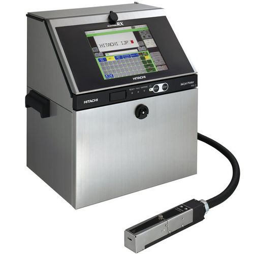 連続式インクジェット印刷機 - Hitachi RX2 - ITW Diagraph GmbH - 組み込み式 / モノクロ / 産業用