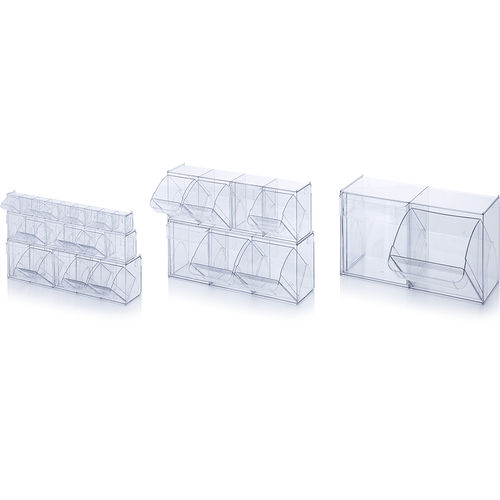 プラスチック製引き出し容器 - KKS series - AUER Packaging GmbH - 貯蔵用 / 積み重ね式 / モジュール式