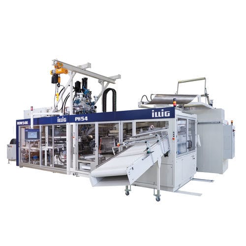 ロールによる供給熱成形機 - IC-RDM 54Kc - ILLIG Maschinenbau GmbH & Co. KG - カップ製造用 / 自動 / 産業用