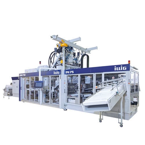 ロールによる供給熱成形機 - IC-RDM 75Kc - ILLIG Maschinenbau GmbH & Co. KG - カップ製造用 / 自動