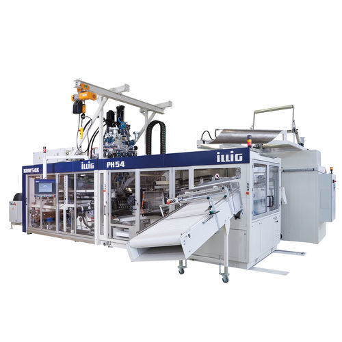 ロールによる供給熱成形機 - RDM 54K  - ILLIG Maschinenbau GmbH & Co. KG - カップ製造用 / 自動 / 産業用