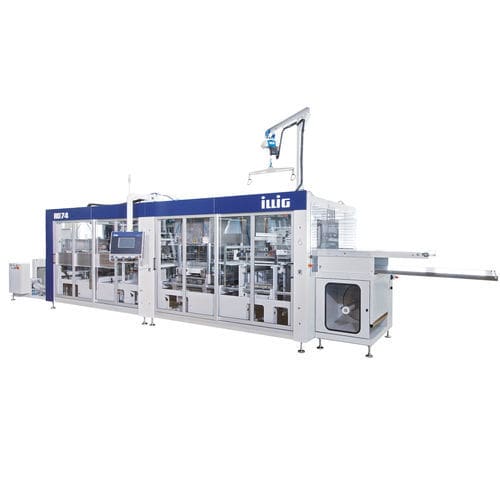 ロールによる供給熱成形機 - IC-RD 74d - ILLIG Maschinenbau GmbH & Co. KG - カップ製造用 / 自動