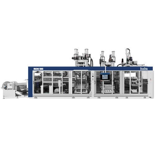 ロールによる供給熱成形機 - IC-RDK 90 - ILLIG Maschinenbau GmbH & Co. KG - カップ製造用 / 自動
