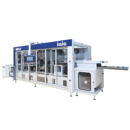 ロールによる供給熱成形機 - IC-RV 53d - ILLIG Maschinenbau GmbH & Co. KG - カップ製造用 / 自動 / 真空