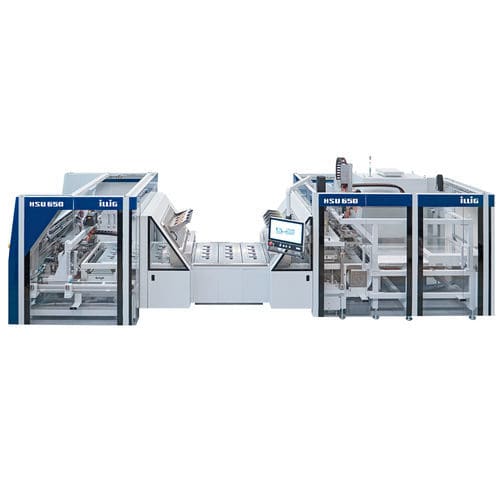 ブリスタ包装機 - HSU 650 - ILLIG Maschinenbau GmbH & Co. KG - 自動 / 紙付 / シール機能付き