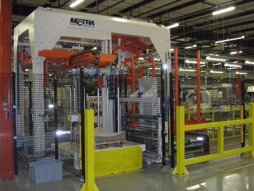 低床式パレット開梱 - MT 589 - Mectra - ボトル用 / 自動 / 半自動