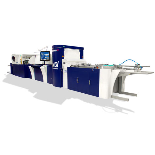 紙用ニス塗装機 - JETvarnish 3D - MGI Digital Graphic Technology - UV用