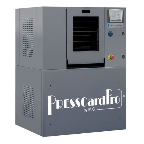 油圧式プレス機 - PressCard Pro - MGI Digital Graphic Technology - 積層加工 / プラスチック用 / コンパクト