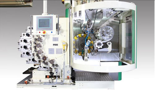 自動スクリ—ン印刷機 - PMA - PackSys Global AG - 9色 / 円筒形製品用 / 回転式