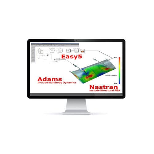 分析ソフトウェア - Easy5 - MSC SOFTWARE - HEXAGON MANUFACTURING INTELLIGENCE - 作動シミュレーション用 / シミュレーションとトレーニング / エンジニアリング