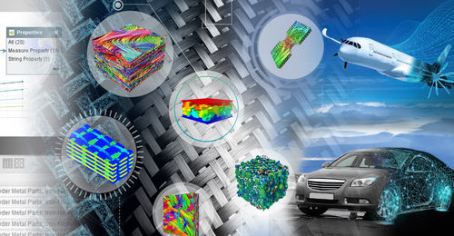 構造分析ソフトウェア - Digimat series - MSC SOFTWARE - HEXAGON MANUFACTURING INTELLIGENCE - 試験用 / 構造モデリング / デザイン