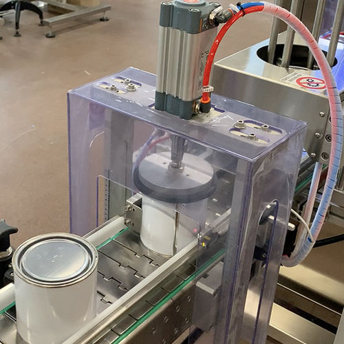 圧力キャップ締め機 - TAPX - PMR System Group - 半自動 / プラスチック製コンテナ用 / ガラス製容器用