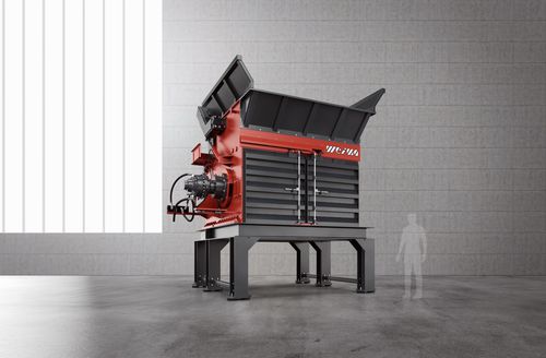 プライマリーシュレッダー - PreCut 3000 - WEIMA Maschinenbau GmbH - 単一軸 / 医療廃棄物用 / ダンボール紙用