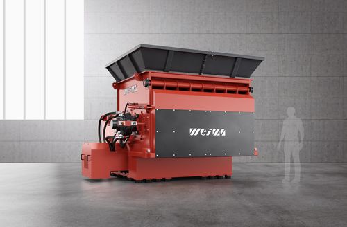 プライマリーシュレッダー - S7.30 lift-up - WEIMA Maschinenbau GmbH - 単一軸 / チップ / ダンボール紙用