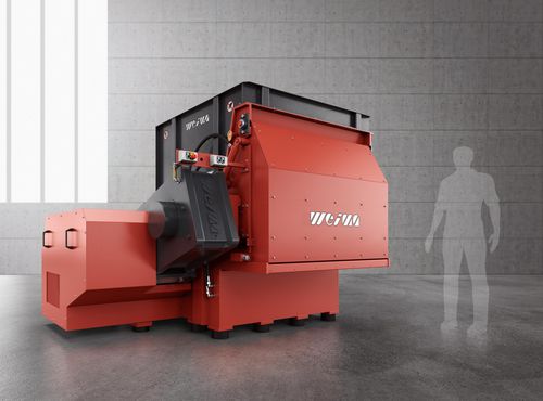 プライマリーシュレッダー - WLK 15 - WEIMA Maschinenbau GmbH - 単一軸 / チップ / ダンボール紙用