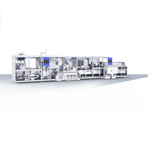 ブリスターパック用箱詰め機 - BEC 700 - Uhlmann Pac-Systeme GmbH & Co. KG - 縦型 / 製薬産業用 / コンパクト