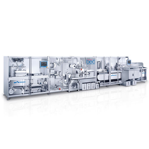 横型箱詰め機 - BEC 500 - Uhlmann Pac-Systeme GmbH & Co. KG - 製薬産業用 / ブリスターパック用