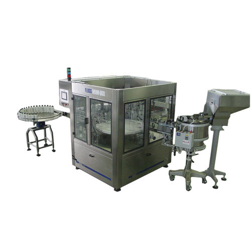自動充填機・キャッピング機 - Monoblocchi riempimento e tappatura multiformato MRM 900 V3 - SEVEN FLUSS S.r.l.