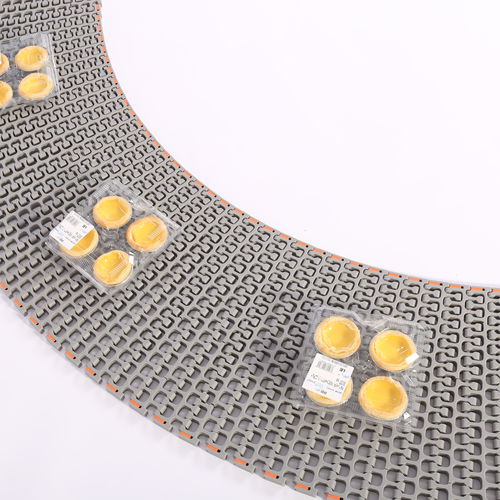 モジュール式コンベアベルト - HS-300B /45mm picth - Huanan Xinhai (Shenzhen) Technology Co.,Ltd. - カーブ状 / ポリアセタール（POM） / PP