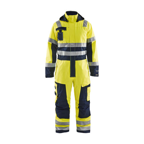 作業用つなぎ服 - 636815303389  - BLAKLADER WORKWEAR - 防水 / 高視認性 / 耐火