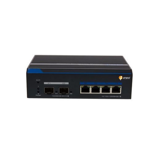 マネージドスイッチ - IAM-5SG1004MMA - eneo - 4 ポート / ギガビット / 送電レールDIN取り付け用