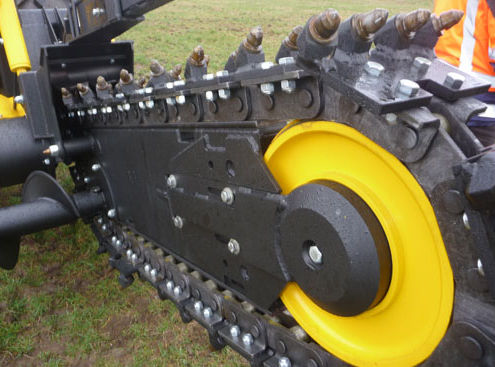 チェーントレンチャー - AFT100  - AFT TRENCHERS LIMITED - トラクター設置式 / トラクター用 / 土木工学用