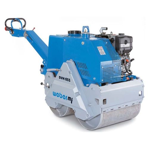 デュプレックスロードローラー - DVH 655 E - WEBER MASCHINENTECHNIK - 振動 / 手動式