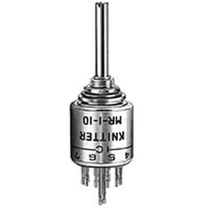 回転式スイッチ - MR series - KNITTER SWITCH - 単極 / 2極 / 4極