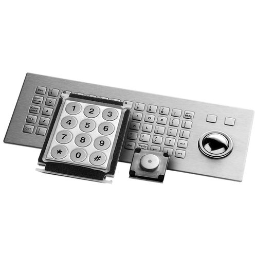 パネル設置用キーボード - YME-IP series - KNITTER SWITCH - メカニカルキー / ステンレススチール製 / IP65