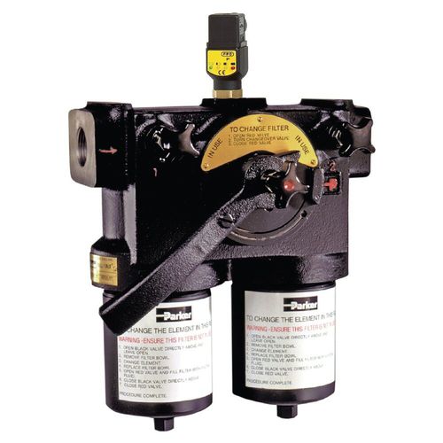 油圧式フィルター - PD series - Parker Hydraulic and Industrial Filtration Divisio - カートリッジ式 / 圧力 / 産業用