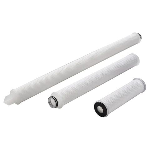 水用フィルターカートリッジ - Fulflo® Poly-Mate™ series - Parker bioscience and water filtration division - 溶媒用 / 深層 / ポリプロピレン製