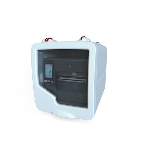 手持ち式エンクロージャ - LOGIPRINT - LMREA - デスクトップパソコン用 / 長方形 / ステンレススチール製