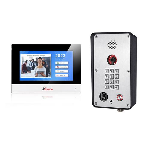 ビデオインターフォン - KNPL-100-KNZD-52V - HONGKONG KOON TECHNOLOGY LTD - 堅牢 / SIP / ステンレス網製