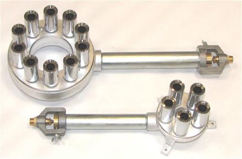 ノズル ミックス式バーナー - AEM - 天然ガス / 直接燃焼方式 / 食品用