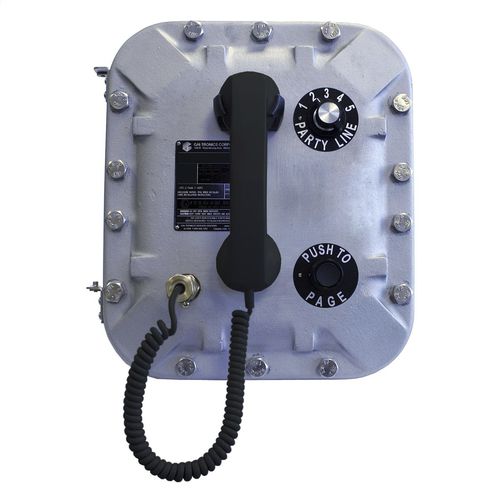 壁取り付け式インターフォン システム - 925-121E502 - GAI-TRONICS - ページ/パーティーライン