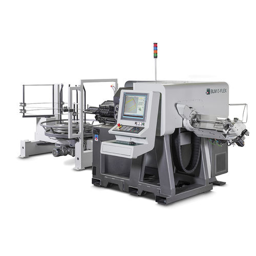 全電動式折り曲げ機 - E-FLEX - BLM GROUP - ワイヤー用 / CNC / 自動