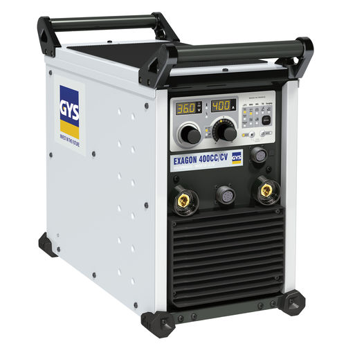 MMA溶接機 - EXAGON 400 CC/CV - GYS - 三相 / DC / 携帯型