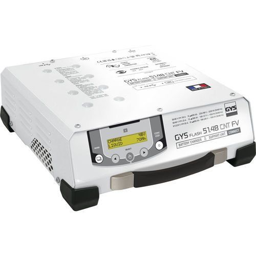 電動車両用バッテリー充電器 - GYSFLASH 51.48 CNT FV - GYS - 卓上 / リチウム / 鉛