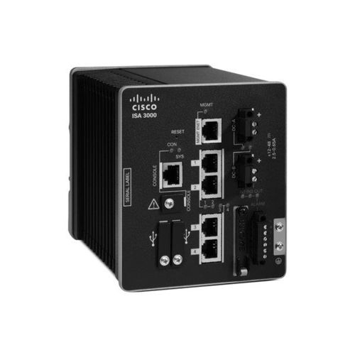 DINレールネットワークセキュリティープラットフォーム - ISA3000 - Cisco Systems/シスコ - ラック上 / 防火パネル / イーサネット