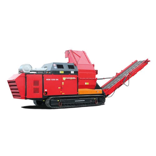 二次シュレッダー - HEM 1250 series - HAMMEL Recyclingtechnik GmbH - 単一軸 / 金属 / 可動