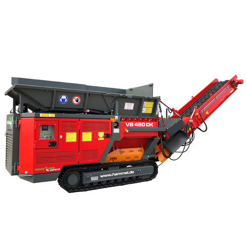 プライマリーシュレッダー - VB 450 series - HAMMEL Recyclingtechnik GmbH - 二重軸 / 木材用 / 廃棄物用