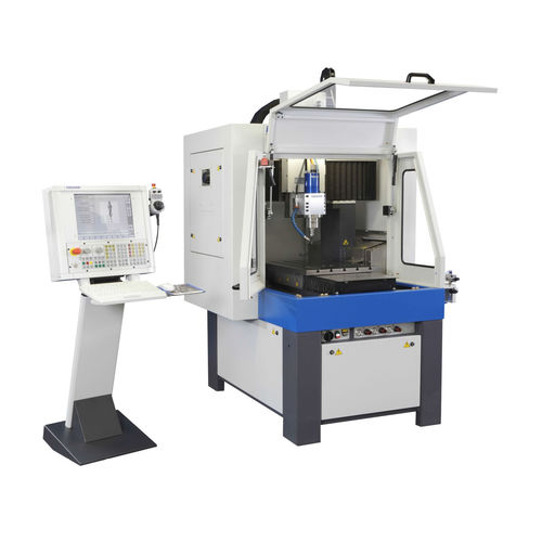 3軸フライス盤 - Saphir - KUHLMANN Werkzeugmaschinen + Service GmbH - 4軸 / 縦型 / スチール用