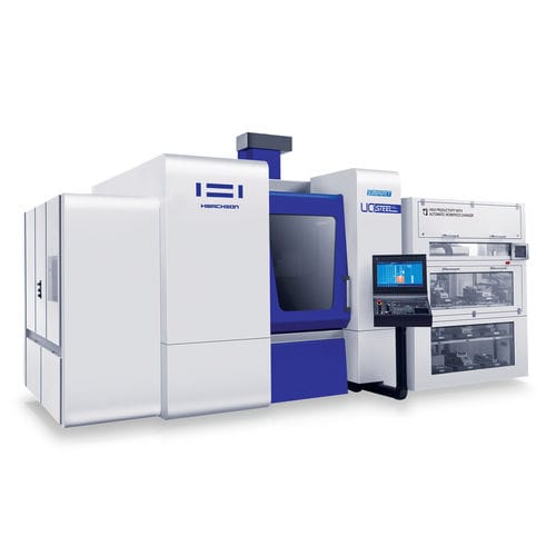 3軸マシニングセンタ - SMART Ua  - Hwacheon - 縦型 / スチール用 / コラム型