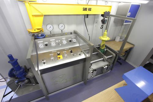 逃がし弁用テスト・修理施設 - CT20-4 - Ventil Test Equipment BV - バルブ用 / 移動式