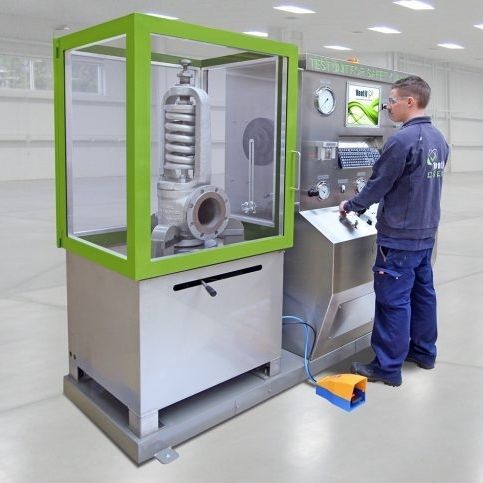 逃がし弁用試験用ベンチ - VC25-SRV - Ventil Test Equipment BV - 圧力 / PCにより制御可能 / デジタル