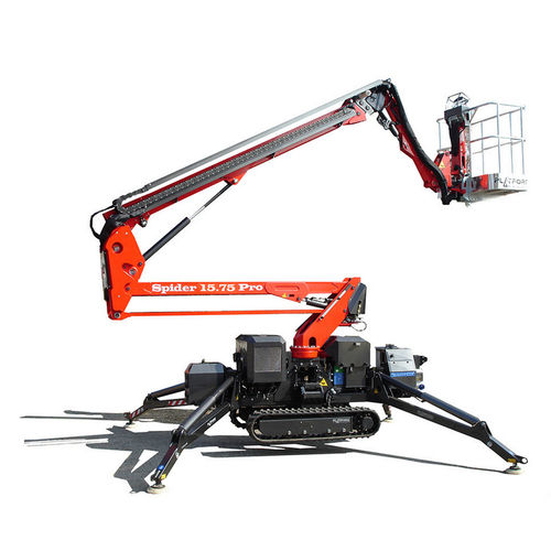 クローラー式スパイダーリフト - Spider 15.75 - Platform Basket - 自走式 / 電動式 / ディーゼルエンジン式