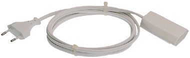フレキシブル延長コード - 2.5 A, 250 V, 2 - 5 m  - as - Schwabe GmbH
